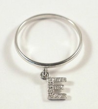 Anello lettera iniziale in Oro