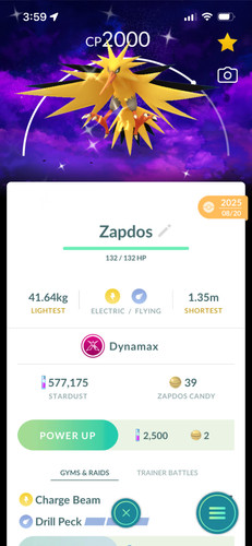 Shiny dynamax zapdos sfondo - zapdos,