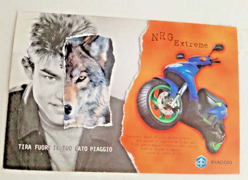 B613 rara cartolina - cartolina, vespa