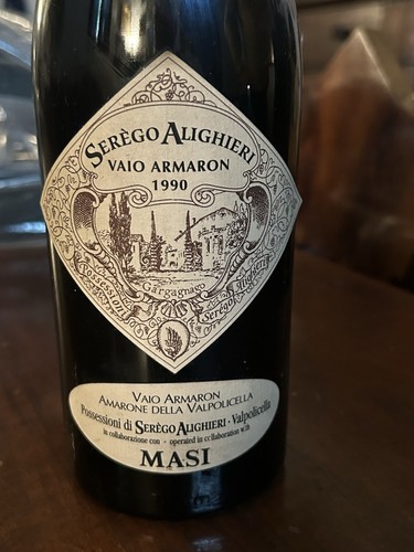 Amarone masi 1990 serego - amarone,