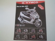 advertising Pubblicità 2002 KYMCO BET & AND WIN 250