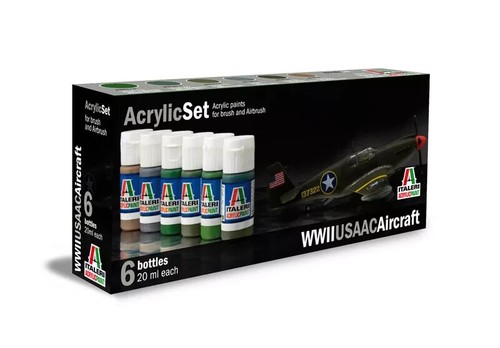 Italeri acrylic set colori - set,