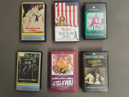 Film vhs originali - 6,