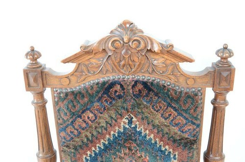 Antica poltrona noce - poltrona,