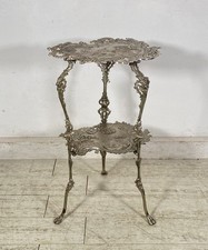 ANTIQUE CAST IRON COFFEE TABLE