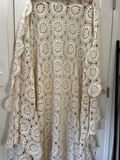 Copriletto fatto a mano antico