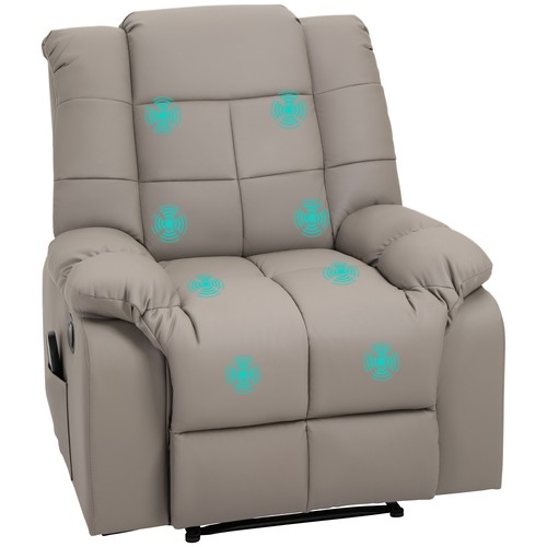 Homcom poltrona relax con - poltrona,