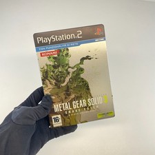 Metal Gear Solid 3 Snake Eater Ps2 completo italiano Steelbook edizione limitata