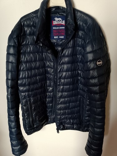 Lonsdale giubbino piumino blù - giubbino,