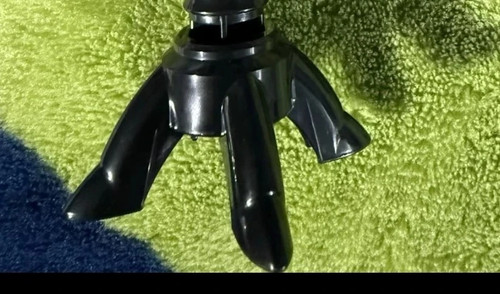 Pezzo supporto bastone nero