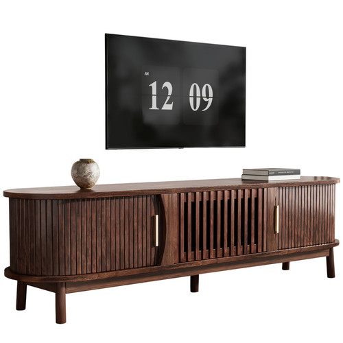 Mobile lowboard righe - tv, con