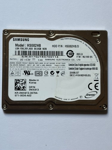 Samsung zif ce hdd - 80,