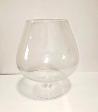 VASO grande a calice  in vetro