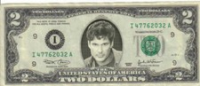 Banconota dollari david - banconota,