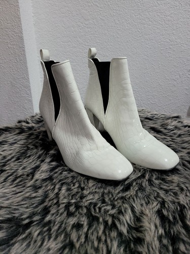 Stivaletti albano bianchi - stivaletti,