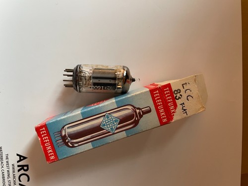Valvole ecc83 12ax7 telefunken - valvole,