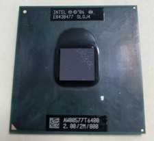Processore Intel Core 2 Duo Laptop (CPU) T6400 2.00Ghz 2M 800MHz SLGJ4