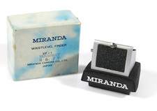 PRL) MIRANDA CAMERA WAISTLEVEL FINDER VF-1 SENSOMAT G &. FV JAPAN MIRINO VISORE