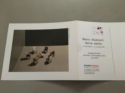 Pieghevole invito galleria - invito,