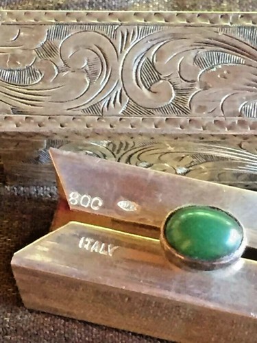 Portarossetto vintage argento - portarossetto,