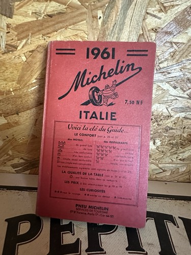 Guide michelin italie 1961 - guide,