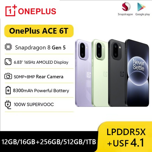 Oneplus ace telefono - 6t, 5g