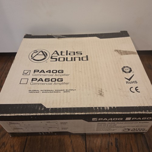 Atlas sound pa40g - sound,