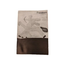 Foppiani catalogo mostra galleria Davico  18 settembre - 3 ottobre 1971