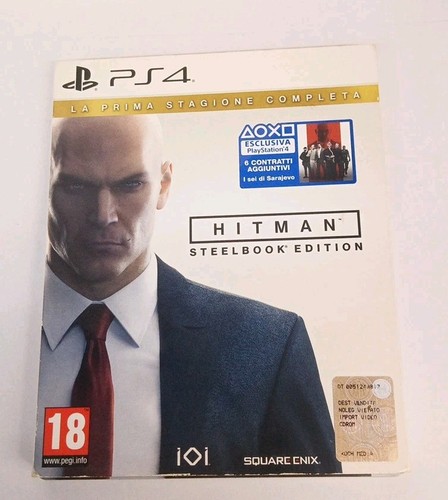 Hitman steelbook edition ps4 - hitman,