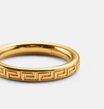 Anello versace greca - anello,