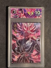 GOKU BLACK - DRAGON BALL SUPER - GRADED CARD 10 - NO PSA BGS - HOLO