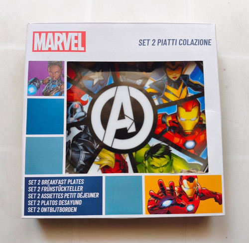 Set piatti colazione marvel - 2,