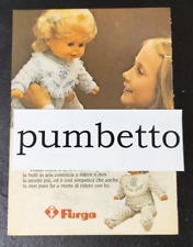 Advertising Italian Pubblicità : FURGA bambola ALLEGRA ( 1978 )