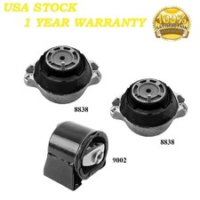 3 PCS MOTOR & TRANS MOUNT FIT