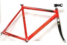 Specialized Allez Comp vintage aluminium frameset with carbon Kinesis fork sz M