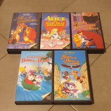 Lotto 5 VHS originali Classici
