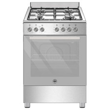 LA GERMANIA SE664GX/24 CUCINA 60x60 4 FUOCHI A GAS FORNO A GAS VENTILATO - INOX