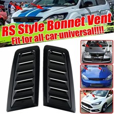 2 x Copricofano Auto ABS Nero