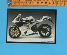 LA MIA MOTO - FIGURINA n.74- MONDIAL PIEGA 1000 -MASTER COLLECTION-NEW