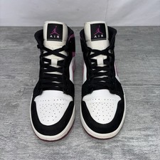 Nike Air Jordan 1 Mid Magenta Cactus Flower scarpe da donna taglia 11 BQ6472-005