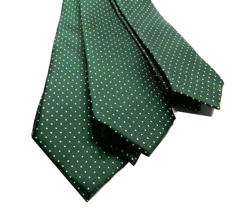 Cravatta uomo pois verde a - pois,