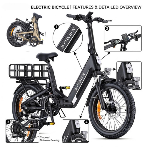 Engwe l20 boost bicicletta - l20, 3.0