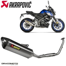 Scarico completo YAMAHA YZF-R 125 ABS 2021-2025 AKRAPOVIC S-Y125R11-HZT