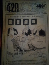 Rivista IL 420 18-6-1922 I socialisti al tavolone del governo