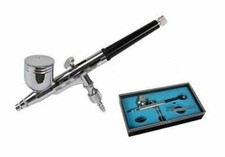x Aerografo Doppia Azione Professionale Per Compressore Aeropenna Tratto Fine