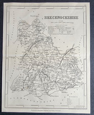 Antica mappa della contea del