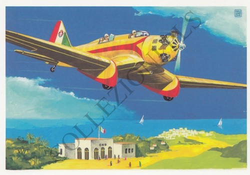 Cartolina aviazione - aviazione, a