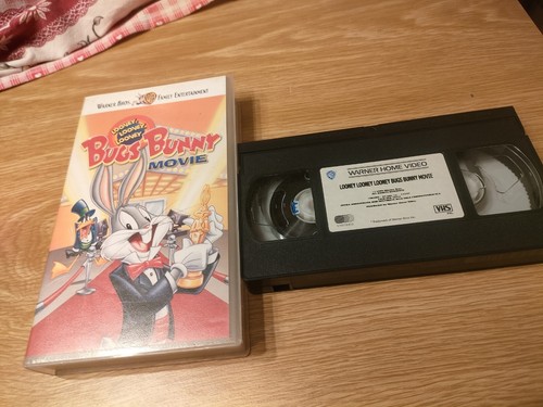 Vhs bugs bunny movie warner - bunny,