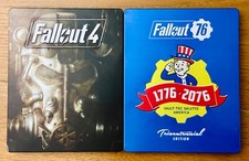 FALLOUT 4 + FALLOUT 76 Steelbook Limited Edition (No Disco/Gioco, solo Custodia)