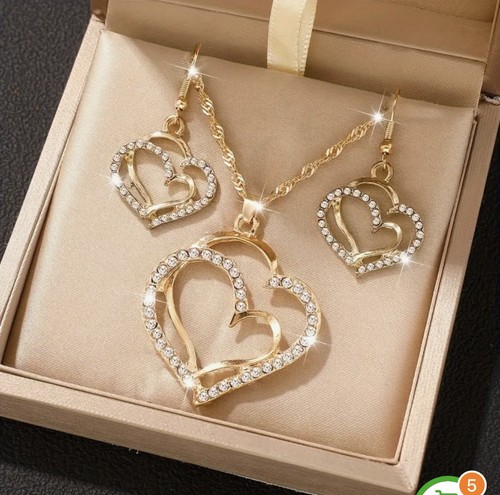 Parure catenina con pendente - catenina,